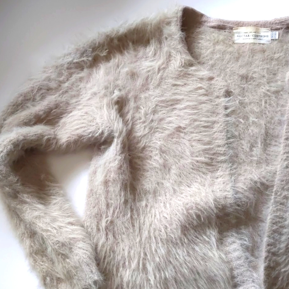Furry sweater!